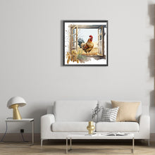 Load image into Gallery viewer, Diamond Painting - Full Round - chicken coop (30*30CM)
