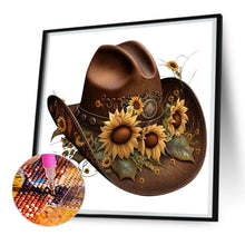 Load image into Gallery viewer, Diamond Painting - Full Round - Cowboy hat (30*30CM)
