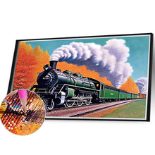 Load image into Gallery viewer, Diamond Painting - Full Round - train (40*30CM)

