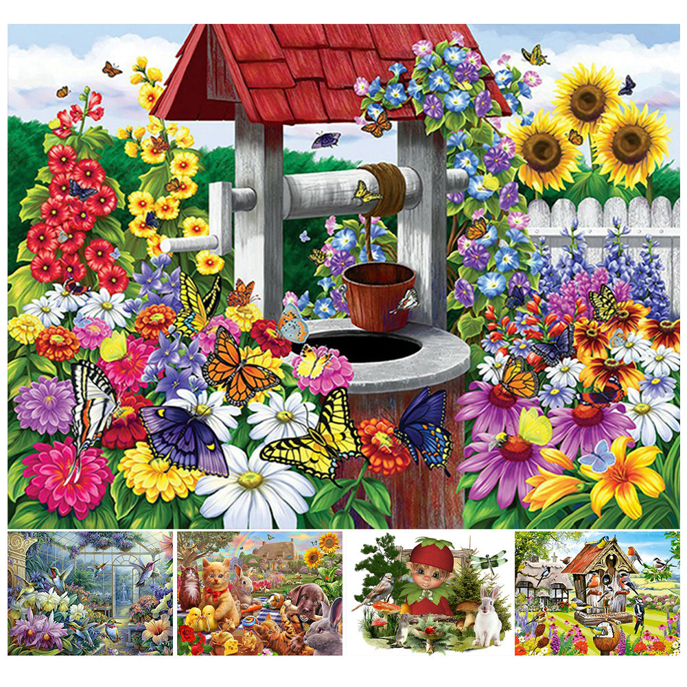 Diamond Painting - Full Round - birdsong (40*30CM)