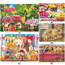 Load image into Gallery viewer, Diamond Painting - Full Round - puppy daily (70*50CM)
