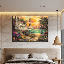 Load image into Gallery viewer, Diamond Painting - Full Round - lighthouse (70*50CM)
