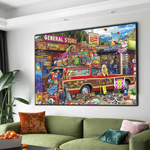 Load image into Gallery viewer, Diamond Painting - Full Round - downtown (70*50CM)
