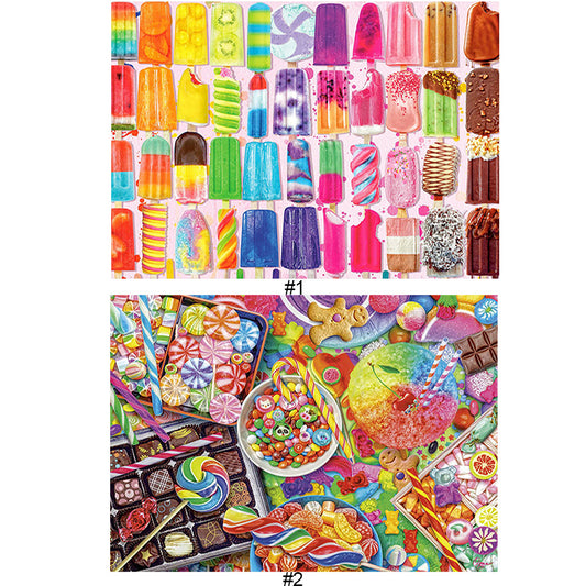 Diamond Painting - Full Round - ice cream candies (70*50CM)