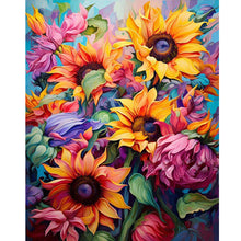 Load image into Gallery viewer, Diamond Painting - Full Round - sunflowers bloom (40*50CM)
