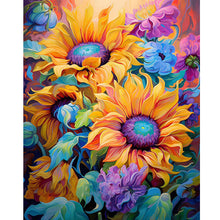 Load image into Gallery viewer, Diamond Painting - Full Round - sunflowers bloom (40*50CM)
