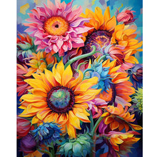 Load image into Gallery viewer, Diamond Painting - Full Round - sunflowers bloom (40*50CM)
