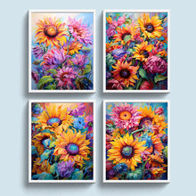Load image into Gallery viewer, Diamond Painting - Full Round - sunflowers bloom (40*50CM)
