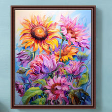 Load image into Gallery viewer, Diamond Painting - Full Round - sunflowers bloom (40*50CM)
