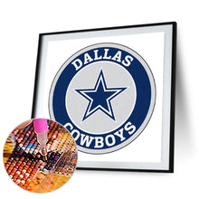 Load image into Gallery viewer, Diamond Painting - Full Round - NFL Dallas Cowboys (30*30CM)
