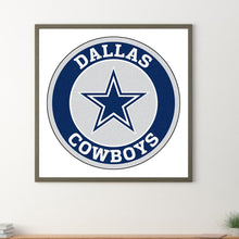 Load image into Gallery viewer, Diamond Painting - Full Round - NFL Dallas Cowboys (30*30CM)
