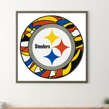 Load image into Gallery viewer, Diamond Painting - Full Round - NFL Pittsburgh Steelers (30*30CM)
