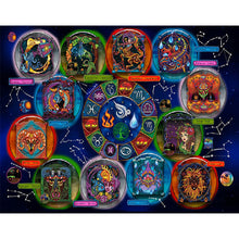 Load image into Gallery viewer, Diamond Painting - Full Round - twelve constellations (75*50CM)
