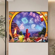 Load image into Gallery viewer, Diamond Painting - Full Round - twelve constellations (75*50CM)
