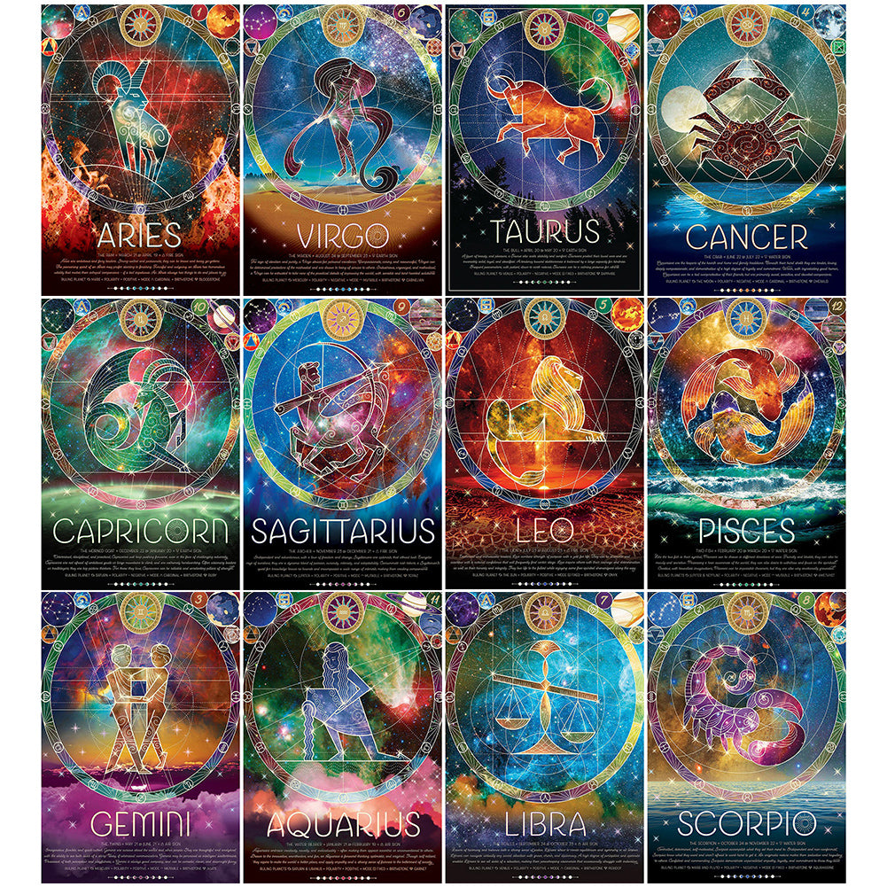 Diamond Painting - Full Round - Chinese zodiac (50*70CM)