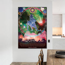 Load image into Gallery viewer, Diamond Painting - Full Round - Chinese Zodiac - Aquarius (50*70CM)
