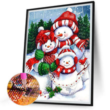 Load image into Gallery viewer, AB Diamond Painting - Full Round - snowman (30*40CM)
