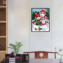 Load image into Gallery viewer, AB Diamond Painting - Full Round - snowman (30*40CM)
