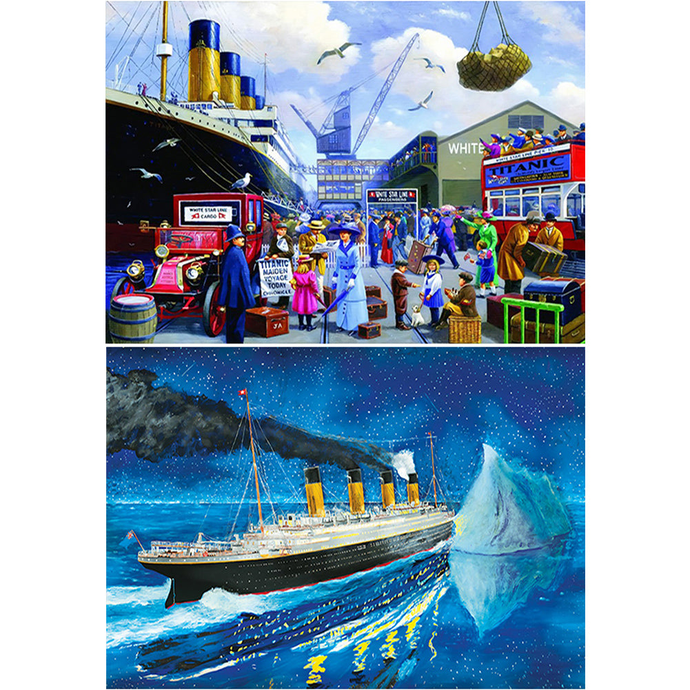Diamond Painting - Full Round - Titanic (70*50CM)