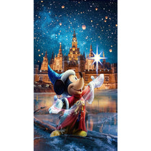 Load image into Gallery viewer, Diamond Painting - Full Round - magic mickey (50*90CM)
