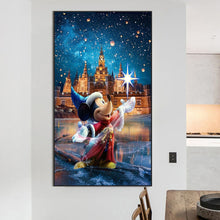 Load image into Gallery viewer, Diamond Painting - Full Round - magic mickey (50*90CM)
