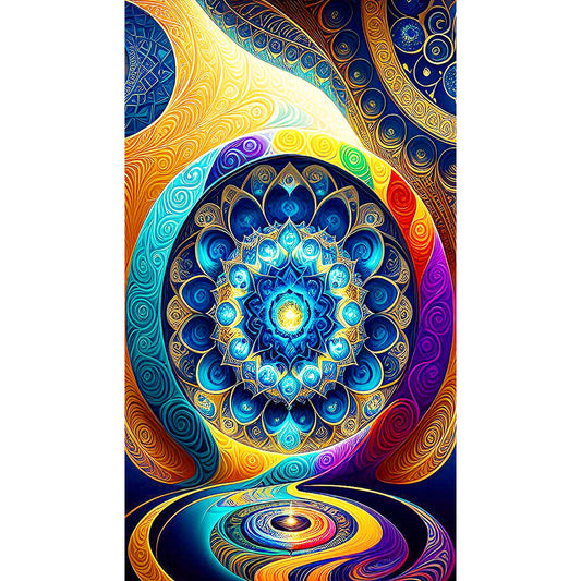 Diamond Painting - Full Round - Mandala Loop (40*70CM)