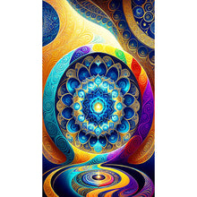 Load image into Gallery viewer, Diamond Painting - Full Round - Mandala Loop (40*70CM)
