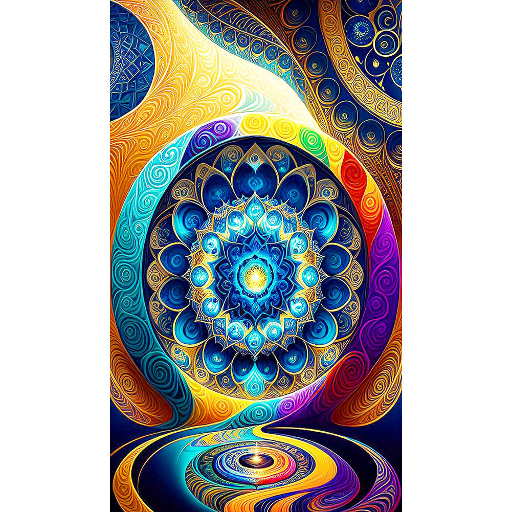 Diamond Painting - Full Round - Mandala Loop (40*70CM)