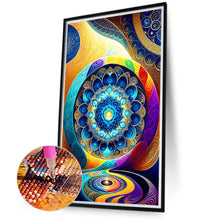 Load image into Gallery viewer, Diamond Painting - Full Round - Mandala Loop (40*70CM)
