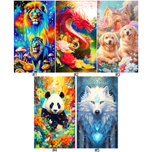 Load image into Gallery viewer, Diamond Painting - Full Round - animal (40*70CM)
