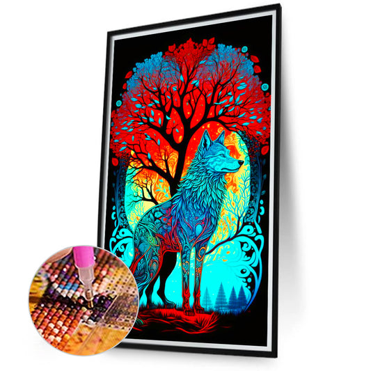 Diamond Painting - Full Round - Wolf (40*70CM)