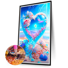 Load image into Gallery viewer, Diamond Painting - Full Round - seaside love (40*70CM)
