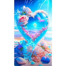 Load image into Gallery viewer, Diamond Painting - Full Round - seaside love (40*70CM)
