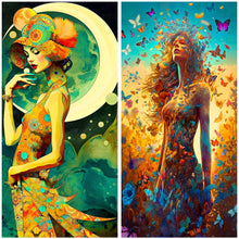 Load image into Gallery viewer, Diamond Painting - Full Round - girl (40*80CM)

