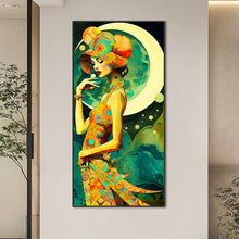 Load image into Gallery viewer, Diamond Painting - Full Round - girl (40*80CM)
