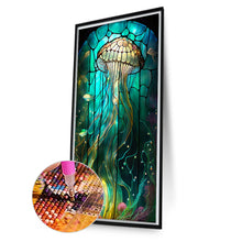 Load image into Gallery viewer, Diamond Painting - Full Square - Deep Jellyfish Glass Art (40*70CM)

