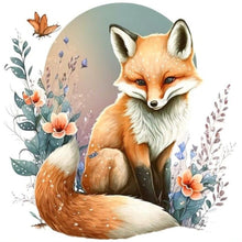 Load image into Gallery viewer, Diamond Painting - Full Round - grass fox (30*30CM)
