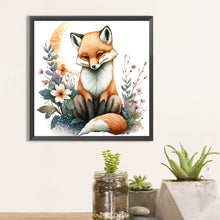 Load image into Gallery viewer, Diamond Painting - Full Round - grass fox (30*30CM)
