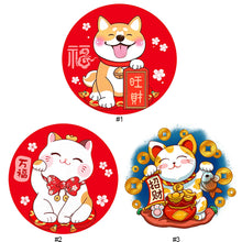 Load image into Gallery viewer, Diamond Painting - Full Round - Lucky Cat (30*30CM)
