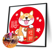 Load image into Gallery viewer, Diamond Painting - Full Round - Lucky Cat (30*30CM)
