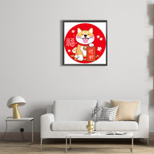 Load image into Gallery viewer, Diamond Painting - Full Round - Lucky Cat (30*30CM)
