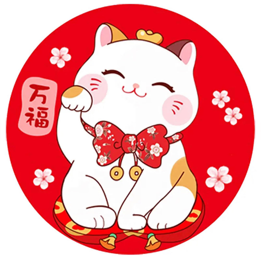 Diamond Painting - Full Round - Lucky Cat (30*30CM)