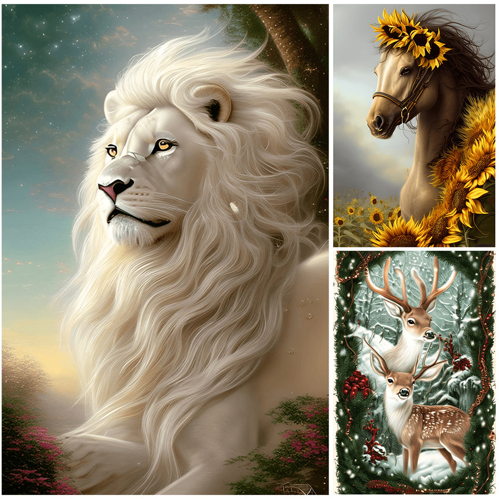 Diamond Painting - Full Round - beast (40*60CM)