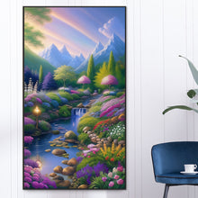 Load image into Gallery viewer, Diamond Painting - Full Round - mountain scenery (50*90CM)
