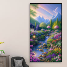 Load image into Gallery viewer, Diamond Painting - Full Round - mountain scenery (50*90CM)
