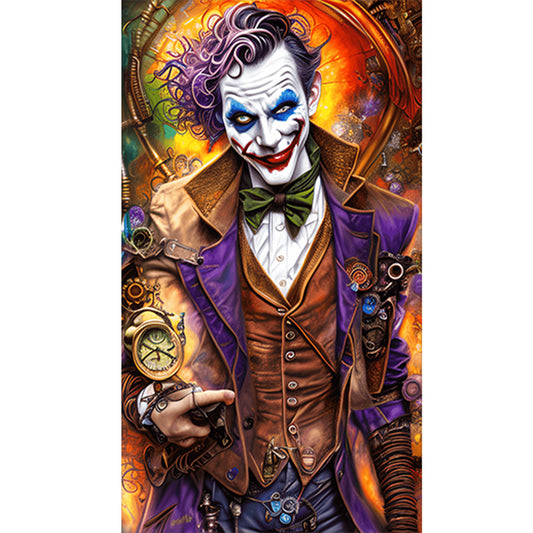 Diamond Painting - Full Round - clown (40*70CM)