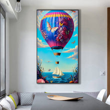 Load image into Gallery viewer, Diamond Painting - Full Round - hot air balloon (45*80CM)
