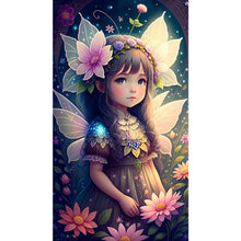 Load image into Gallery viewer, Diamond Painting - Full Round - elf girl (45*80CM)
