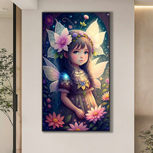 Load image into Gallery viewer, Diamond Painting - Full Round - elf girl (45*80CM)
