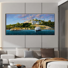 Load image into Gallery viewer, Diamond Painting - Full Square - towns by the coast (70*30CM)

